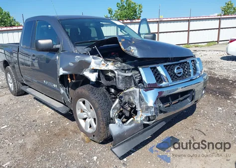 2014 Nissan Titan Sv из США, поврежденный, VIN 1N6BA0CA2EN504597